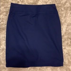 Dark blue skirt
